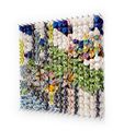 The curiously forested spaces of young hearts by Jacob Hashimoto contemporary artwork 2