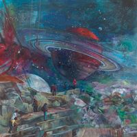 Planet by Vivian Ho contemporary artwork painting