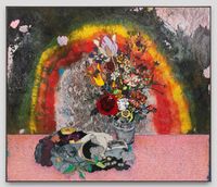 Bouquet and Picnic (Bull Run) [B63] by Matthew Day Jackson contemporary artwork painting, sculpture