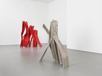 Exhibition view: Bettina Pousttchi, In Transit, Buchmann Galerie (2 September–28 October 2023). Courtesy Buchmann Galerie.