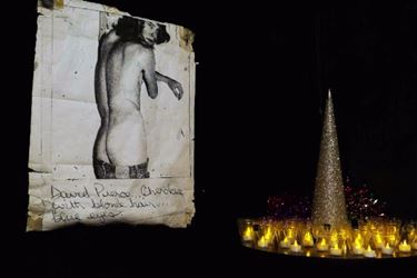 Image: Fiona Clark, Remembering those who have died - Saturday, ‎September ‎03, ‎2016, Aunt Charlie’s Lounge San Francisco, 2016. Image courtesy Michael Lett, Auckland. 