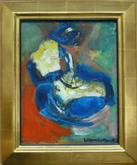 The Vase by Hans Hofmann contemporary artwork painting, works on paper