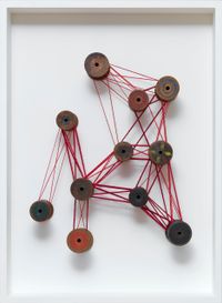 Blood Lines by Susan Stockwell contemporary artwork sculpture, textile