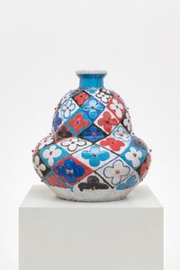 Wilhelmina by Judy Ledgerwood contemporary artwork sculpture, ceramics