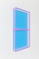 Colormirror soft double candy blue Bologna by Regine Schumann contemporary artwork 2