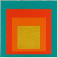 Study for Homage to the Square: “Persistent” (JAAF 1976.1.610) by Josef Albers contemporary artwork painting