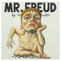 Mr. Freud by Sebastian Chaumeton contemporary artwork painting, works on paper