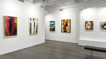 Exhibition view: Dusti Bongé and Betty Parsons, Kinship, Hollis Taggart, New York L2 (13 October–12 November 2022). Courtesy Hollis Taggart.