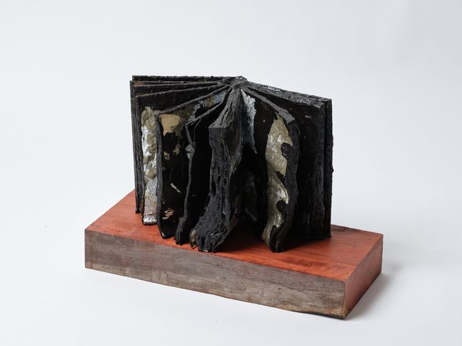 Not Quite Black Book by Peter Panyoczki contemporary artwork