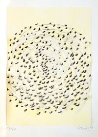 Kosmos 02 by Günther Uecker contemporary artwork print