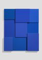 Blue, Nine Times by Peter Halley contemporary artwork 1