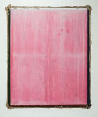 Untitled (Big Pink H-131) by Jeff McMillan contemporary artwork painting