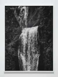 Lower Multnomah Falls Progressive Probabilistic Hough Transform; Hough Line Transform; Hough Circle Transform by Trevor Paglen contemporary artwork photography