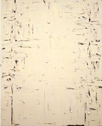 Kim Tae-Ho, Form 90-1106 (1990). Mixed media on canvas, 162 x 130 cm. Courtesy Pearl Lam Galleries. 