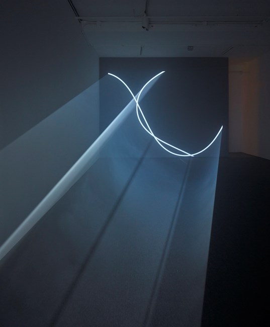 Doubling Back by Anthony McCall contemporary artwork
