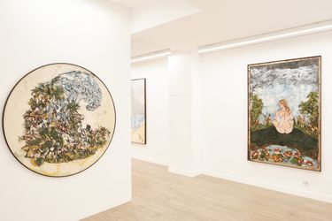 Exhibition view: Ugo Schildge, Nap, Dumonteil Contemporary, Paris (9–25 June 2022). Courtesy Dumonteil Contemporary.