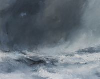 The Law of Storms II by Janette Kerr contemporary artwork painting