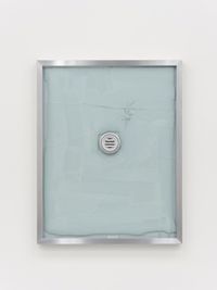 By physical or cognitive means (Broken Window Theory 2 October) by Ryan Gander contemporary artwork painting, sculpture