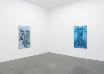 Exhibition view: John Henderson, Two Sculptures, Three Paintings,and a Photograph, Perrotin, Paris (2–23 September 2023). Courtesy the artist and Perrotin. Photo: Claire Dorn.