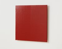 Colour light (red oxide) by Simon Morris contemporary artwork painting
