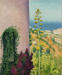 Aloes fleuri by Albert Marquet contemporary artwork painting, works on paper