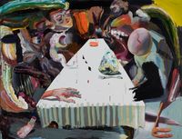 The Last Supper by Ben Quilty contemporary artwork painting