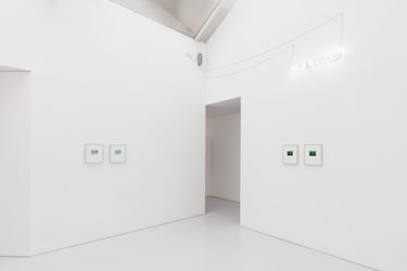 Exhibition view: Peter Liversidge, Either / Or, Kate MacGarry, London (13 January–18 February 2023). Courtesy Kate MacGarry. Photo: Angus Mill.