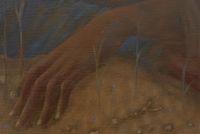 Entre deux grains de sable by Fabien Adèle contemporary artwork painting