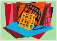 untitled: sodiumlit street object; 2020, 8 by Phyllida Barlow contemporary artwork painting, works on paper