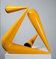 Yellow Pipe Compression by James Angus contemporary artwork 2