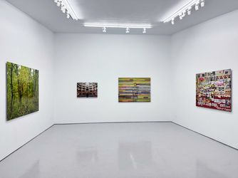 Exhibition view: Liu Bolin, Order out of Chaos, Eli Klein Gallery, New York. © Liu Bolin. Courtesy Eli Klein Gallery, New York.