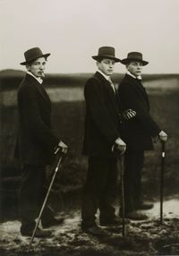 Jungbauern (Young Farmers) by August Sander contemporary artwork photography