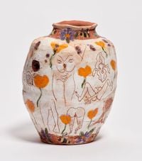Honey Pot by Jennifer Rochlin contemporary artwork ceramics