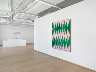 Exhibition view: Brent Wadden, Take What You Need, Pace Gallery, Geneva (26 March–22 May 2021). © Brent Wadden. Courtesy Pace Gallery and Peres Projects, Berlin. Photo: Annik Wetter.