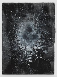 Study For Atopolis E by Jack Whitten contemporary artwork painting, works on paper