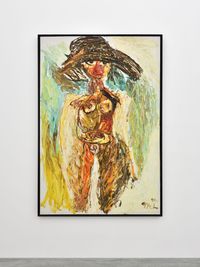 Machteld (Nude Series) by Karel Appel contemporary artwork painting