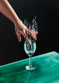 The Glass Harmonica VI by David O'Kane contemporary artwork painting
