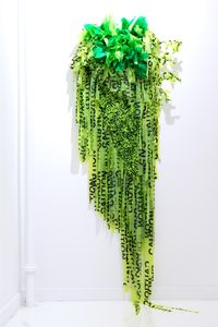 Green Unplugged by Borinquen Gallo contemporary artwork sculpture