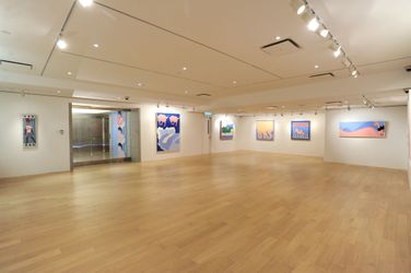 Exhibition view: John Wesley, Paintings: 1960's–2000's, DE SARTHE, Hong Kong (1 October–12 November 2011). Courtesy DE SARTHE.