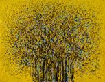 Yellow Forest HSE42/22 by Professor Ablade Glover contemporary artwork 1