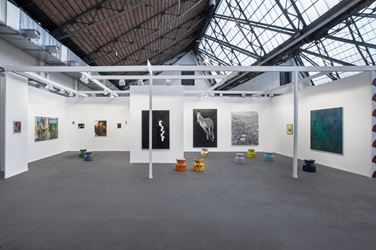 Almine Rech Gallery, Art Brussels, Brussels (19–22 April 2018). Courtesy the Artists and Almine Rech Gallery. © Art Brussels 2018 Tour & Taxis. Photo: Sebastian Pellion di Persano.