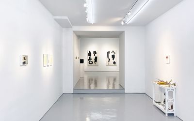 Exhibition view: With Her Voice, Penetrate Earth's Floor, Eli Klein Gallery, New York (13 April–5 June 2022). Courtesy Eli Klein Gallery.