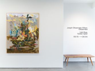 Exhibition view: Joseph Olisaemeka Wilson, Olisaemeka, Simchowitz, Los Angeles (15 May–5 June 2021). Courtesy Simchowitz.