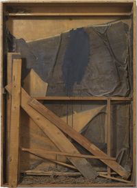 Caixa d’ embalar (Packing Box) by Antoni Tàpies contemporary artwork sculpture, mixed media