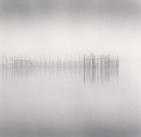 Morning Fishing Nets, Biwa Lake, Honshu, Japan by Michael Kenna contemporary artwork print