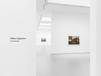 Exhibition view: William Eggleston, The Outlands, David Zwirner, 19th Street, New York (19 November–17 December 2022). Courtesy David Zwirner.  