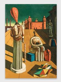 Le Muse Inquietanti by Giorgio de Chirico contemporary artwork painting