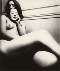 Nude with Mask, London by Bill Brandt contemporary artwork photography