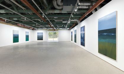 Exhibition view: Byron Kim, Marine Layer, Kukje Gallery, Busan (17 March–26 April 2023). Courtesy Kukje Gallery. 