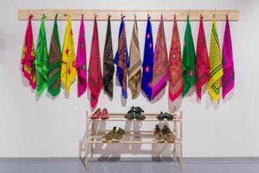 Exhibition view: Senzeni Marasela, Waiting for Gebane, Zeitz Museum of Contemporary African Art, Cape Town (18 December 2020–2 May 2021). Courtesy Zeitz Museum of Contemporary African Art.Image from:Senzeni Marasela: ‘My work is rooted in Johannesburg’Read ConversationFollow ArtistEnquire